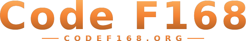 Code F168 logo